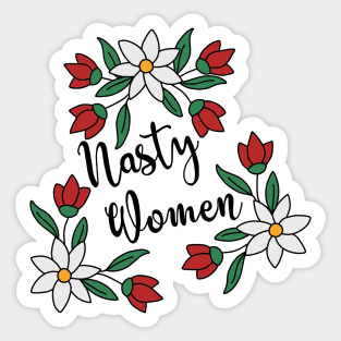 Nasty Women Sticker